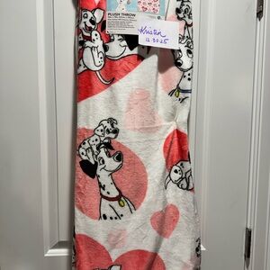 101 Dalmatian Plush Throw Blanket